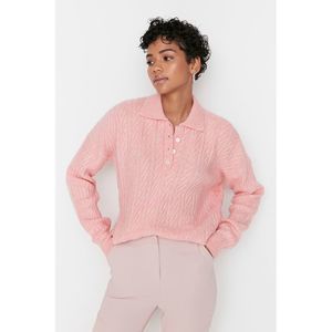 NWT Trendyol Women Regular fit Polo neck Knitwear Sweater